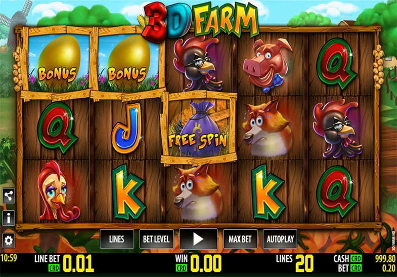 Slot 3D Farm